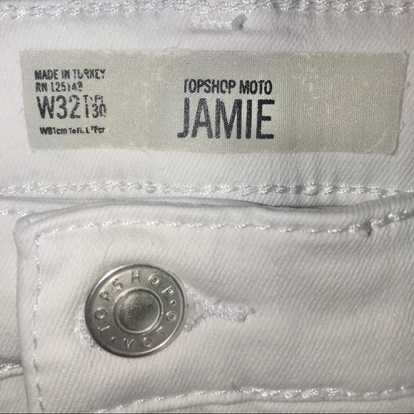 TOPSHOP Moto Jamie High Waist Skinny Jeans - Picture 9 of 12